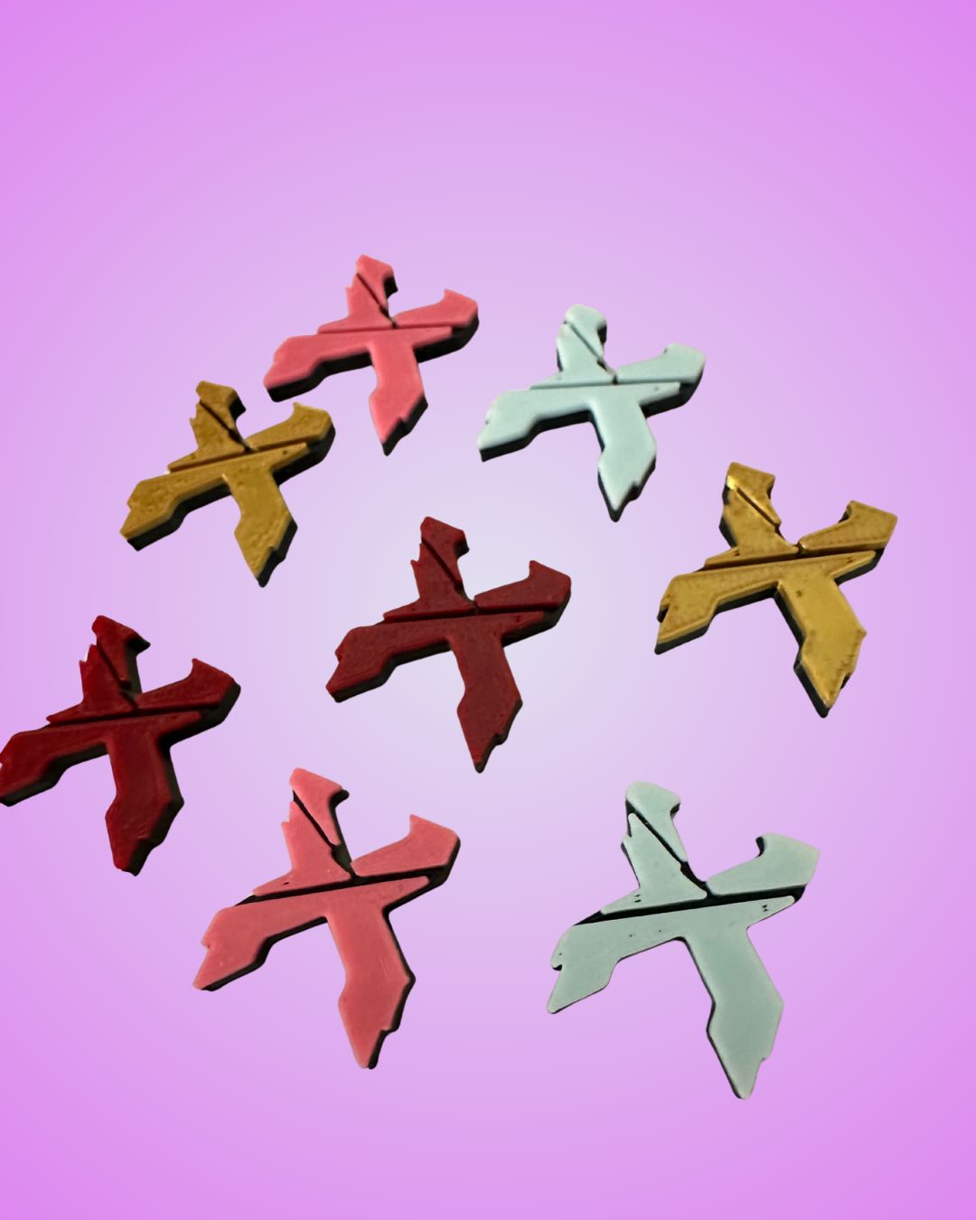Throw Your X Up Charms